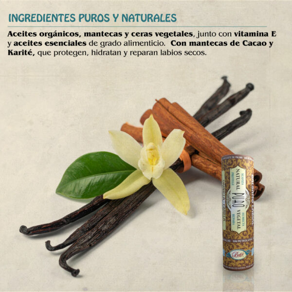 Nuevo Bálsamo Labial Vainilla Canela Karité Cacao Kraft - Imagen 5