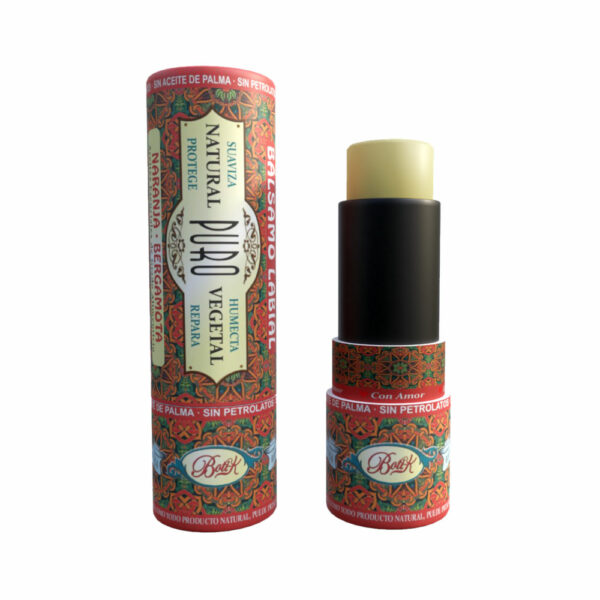 Nuevo Bálsamo Labial Naranja Bergamota Almendras Rosa Mosqueta Kraft