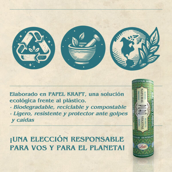 Nuevo Bálsamo Labial Jengibre Menta Caléndula Kraft - Imagen 7