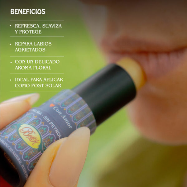 Nuevo Bálsamo Labial Lavanda Lemongrass Sésamo Zanahoria Kraft - Imagen 4