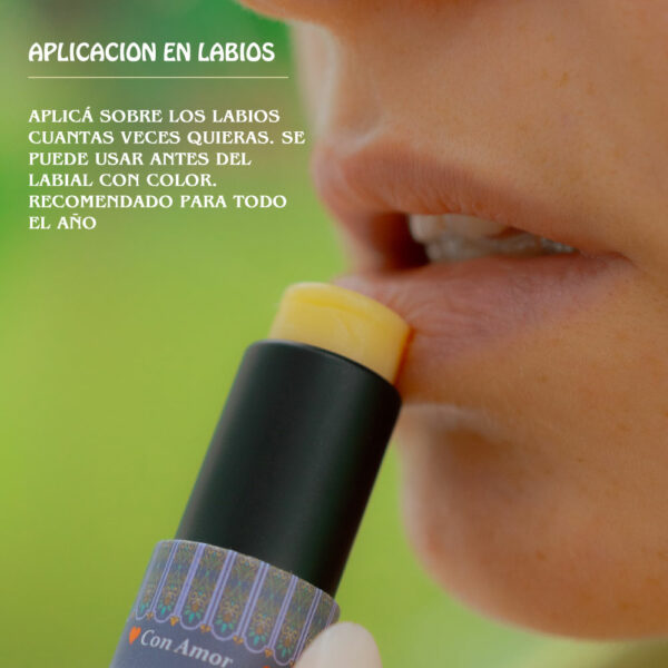 Nuevo Bálsamo Labial Lavanda Lemongrass Sésamo Zanahoria Kraft - Imagen 6