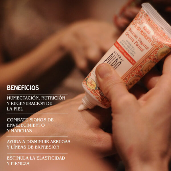 Crema Facial Rosa Mosqueta - Imagen 4