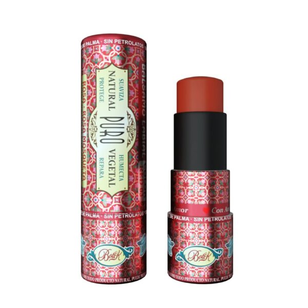 Bálsamo Labial Rosa Mosqueta con Color