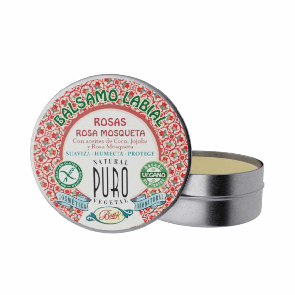 Nuevo Bálsamo Labial Lata Rosas - Rosa Mosqueta