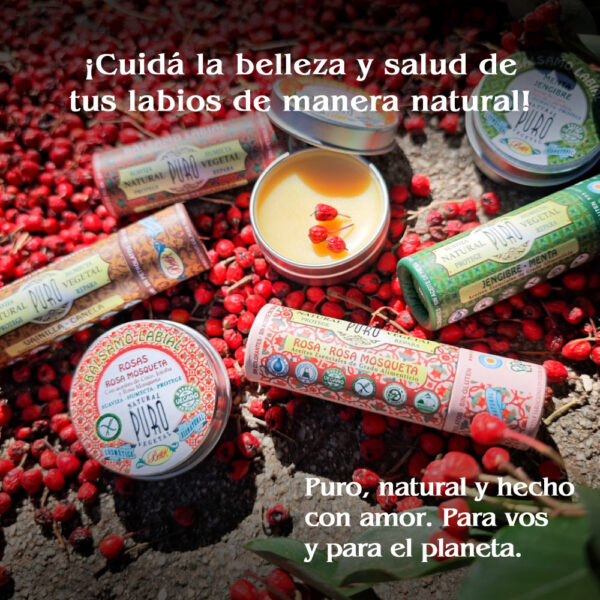 Nuevo Bálsamo Labial Lata Rosas - Rosa Mosqueta - Imagen 9