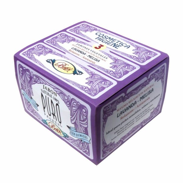 Pack x 3 Jabones Vegetales Lavanda Lemongrass