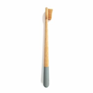 Cepillo de Dientes Bambú Natural - Gris