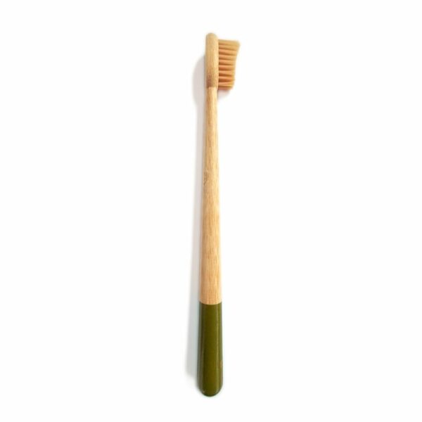 Cepillo de Dientes Bambú Natural - Verde