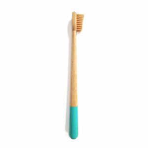 Cepillo de Dientes Bambú Natural - Turquesa