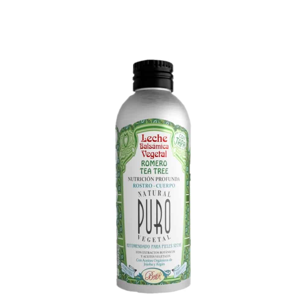 Eco Leche Balsámica Romero Tea Tree Aluminio Con Tapa 150 ml