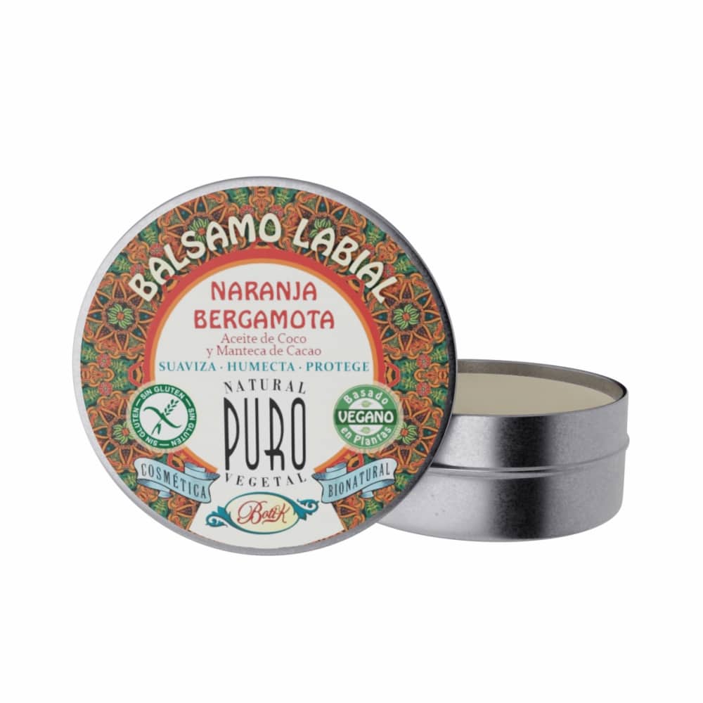 Bálsamo Labial Lata Naranja y Bergamota 11g