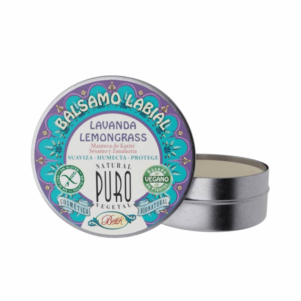 Bálsamo Labial Lata Lavanda y Lemongrass 11g