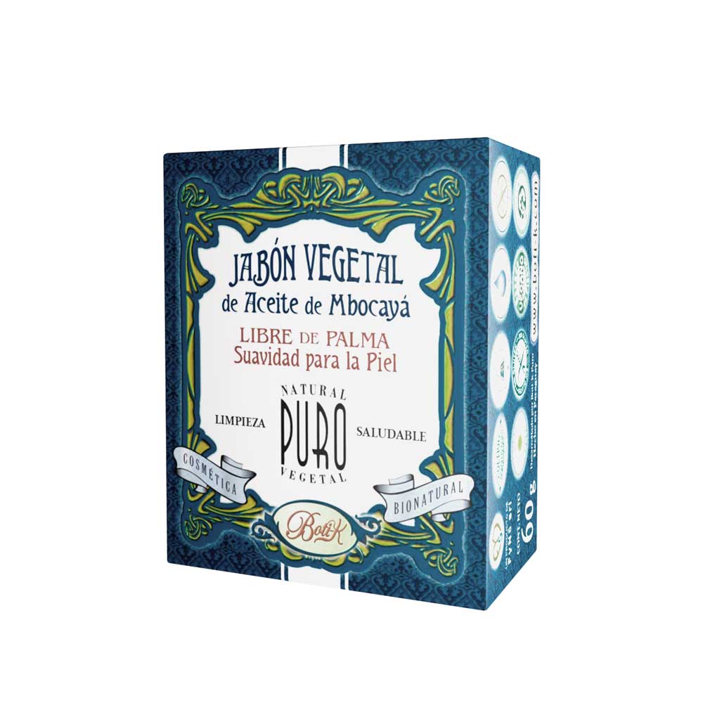 Jabón Vegetal de Aceite de Mbocayá 60g
