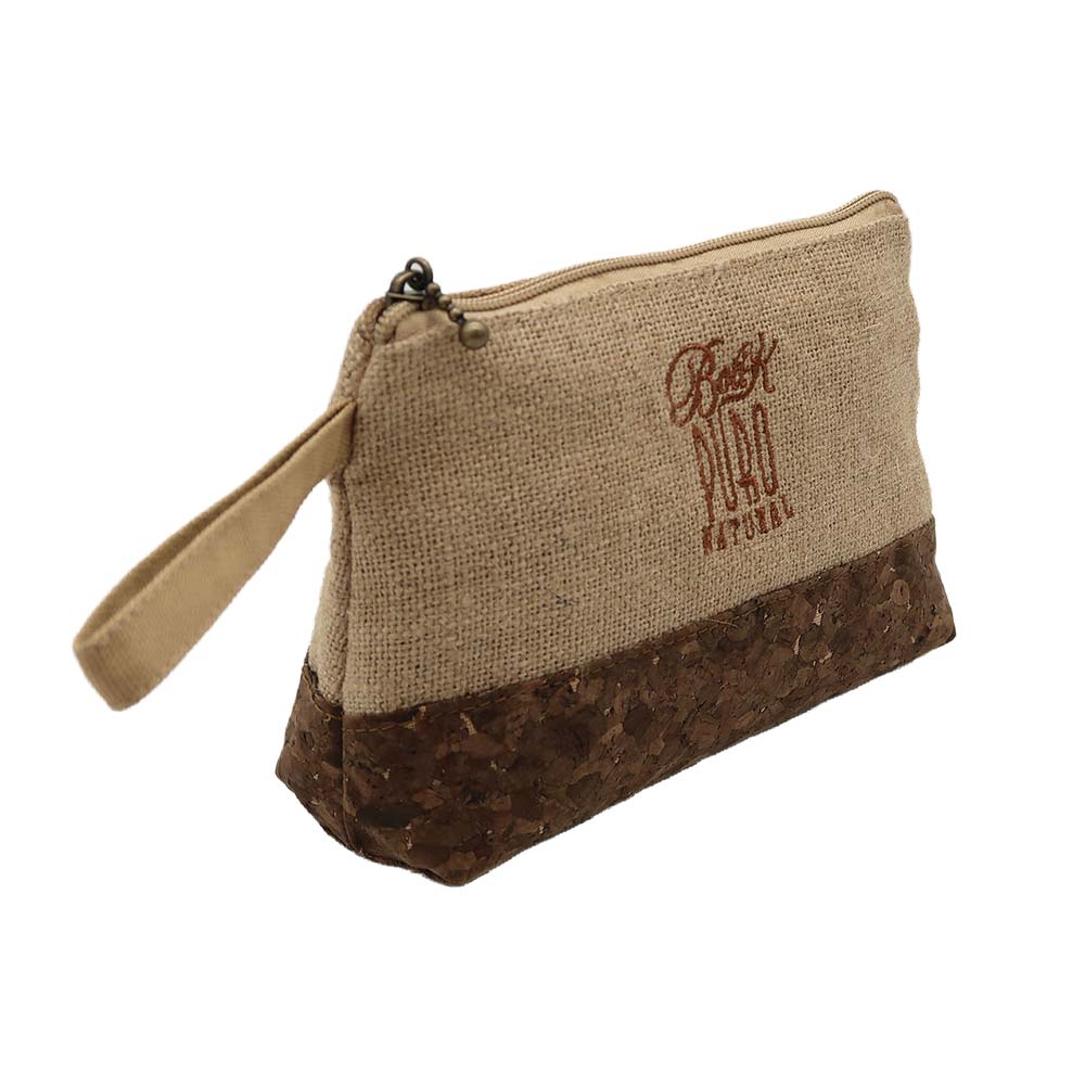 Neceser de Viaje – Natural con base marrón oscuro